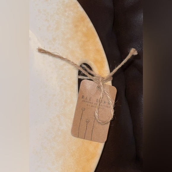 NWT Rae Dunn Cream Ceramic Thanksgiving/Fall Platter Thankful/Grateful/Blessed - Picture 4 of 7